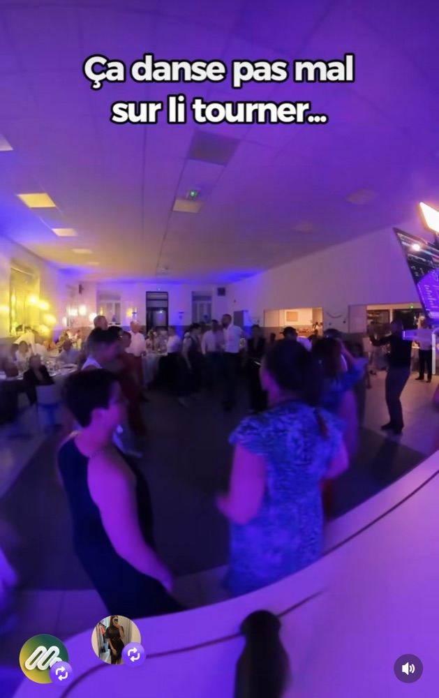 “Quite a dance floor on Li Tourner…”